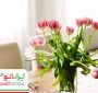 گل‌هایی که داخل آب روی میز گذاشته‌اید، ماندگارتر می‌شوند