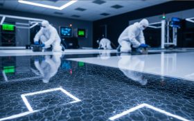 توسعه نانوپوشش‌های صنعتی پیشرفته برای کنترل الکتریسیته ساکن در محیط‌های حساس