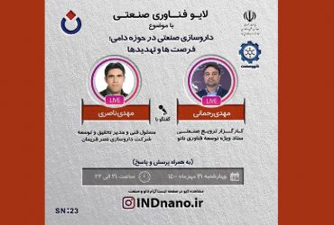 لایو صنعتی نانو: داروسازی صنعتی در حوزه دامی؛ فرصتها و چالشها – 21مهر