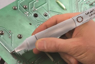 تولید و استفاده از قلم رسانای نانویی به جای چسب نقره