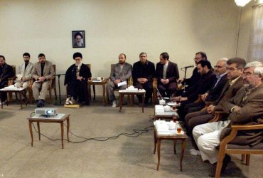 دیدار جمعی از اعضای ستاد نانو با مقام معظم رهبری