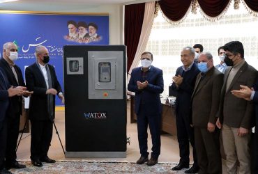 گزارش تصویری رونمایی از سامانه دانش بنیان نانو حباب در ارس