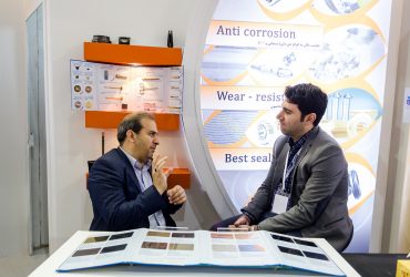 گزارش تصویری غرفه فناوری نانو در بیست‌و‌دومین نمایشگاه بین‌المللی نفت، گاز، پالایش و پتروشیمی ایران