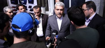 مراسم صادرات دستگاه صنعتی الکتروریسی ایرانی به کره‌جنوبی